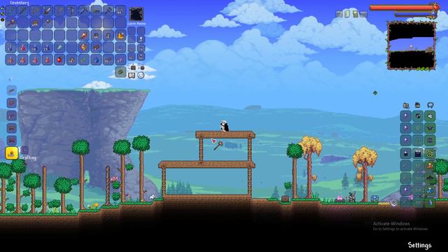 Terraria 1.15| Tập 5:Đi đánh boss Eater of Worlds, Queen Bee và khám phá đại dương sâu thẫm,xây nhà смотреть онлайн