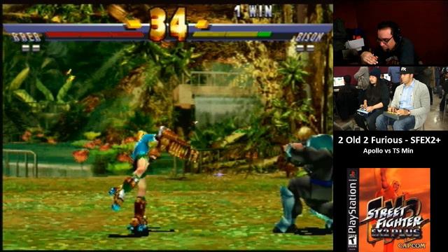 SFEX2+ @ 2 Old 2 Furious - TS Min (M. Bison) vs Apollo (Area) смотреть онлайн