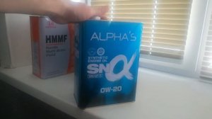 Масло Alpha's 0w20 SN-GF-5 и Honda HMMF