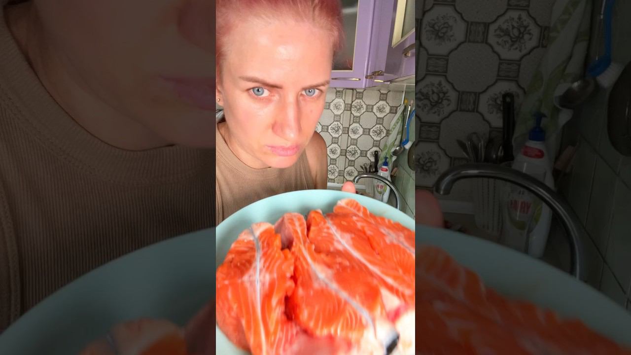 ФОРЕЛЬ В СЛИВОЧНОМ СОУСЕ, ЛЕГКО… #еда #food #рыба #форель #fish #ппрецепты