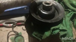 видео 45. ремонт натяжного ролика ГУР. great wall deer