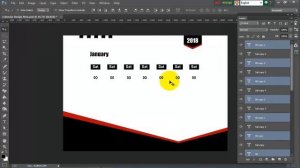 Desk Calendar in Photoshop cc 2018 With Mockup Design|Photoshop cc 2018 Mockup Design By AR