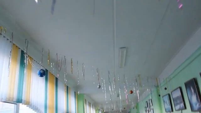 Новогоднее оформление школы