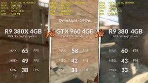 Тест в играх AMD R9 380X 4GB vs GTX 960 4GB vs R9 380 4GB
