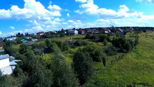 Аэросъемка ,  п. Высокая Гора (Татарстан).