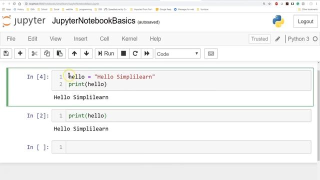 Jupyter Notebook Tutorial | Introduction To Jupyter Notebook | Python Jupyter Notebook | Simplilear