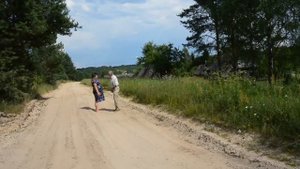 Поездка в деревню Жули Смоленской области, Угранского района, 9 июля 2014 года