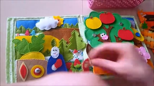 Книжка Сказки(сборка). Quietbooks #ФетрЮля смотреть онлайн