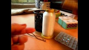 Простое колье из страз своими руками. DIY. Мастеркласс.