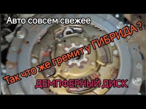 Так что же гремит у ГИБРИДА? ДЕМПФЕРНЫЙ ДИСК.