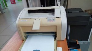 Тест принтера HP 1018