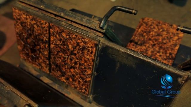 Кедровая комната, сделанная из плиток кедропласта