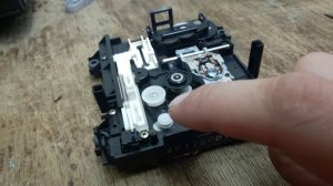 Неполная разборка MD дисковода MDM-7A