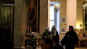 Колокольный звон на встречу Патриарха Кирилла