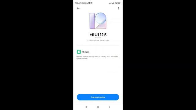 REDMI NOTE 9s MIUI 12.5.5.0 New Update ! Redmi Note10s 30 February Global Update 2022.