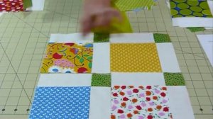 How to Simply Sash 5" Squares - Quilting Tips & Techniques 054