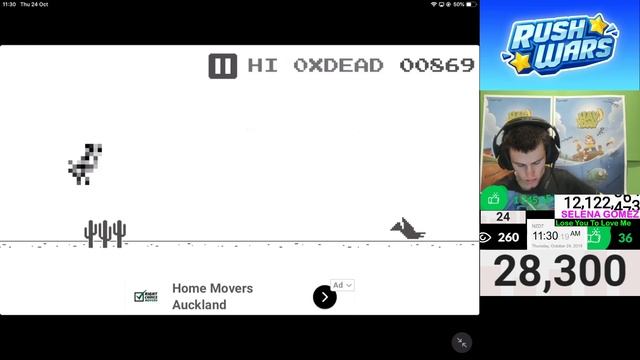 Endless Runner X Dinosaur Game by TBD Game Company смотреть онлайн