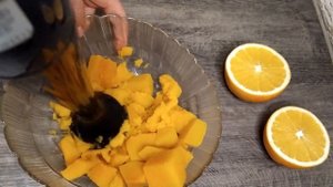 Никто НЕ ДОГАДАЕТСЯ что это ТЫКВА,на вкус как Манго.Всего 3 ПРОДУКТА.Вкуный ДЕСЕРТ ИЗ ТЫКВЫ.