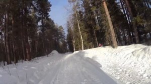 Skidoo Tundra LT 600 ACE doing some exploring