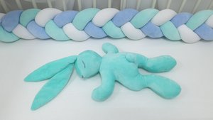 Анонс. Как сшить  зайку засыпайку своими руками + выкройка. Sleepy Bunny