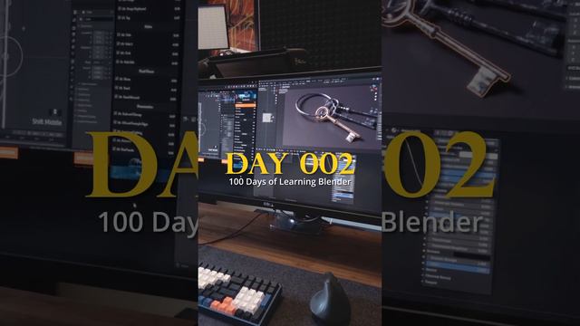 Day 2 of 100 days of learning Blender 1hr 28min - #100daychallenge #blender3d смотреть онлайн