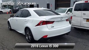 Used 2016 Lexus IS 300 300, Ramsey, NJ L11771T