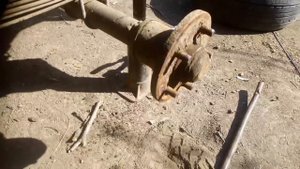 Колесо прицепа, ремонт и замена!