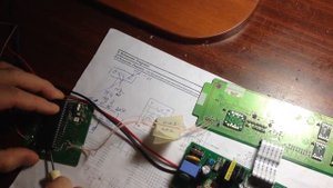 Новый программатор для СT1C08 прошивка сенсорной платы варочной панели Samsung C61R1