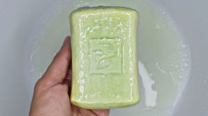 РАЗМОКШИЙ БАННЫЙ ЭТАЛОН "ХВОЙНОЕ"/САМОЕ НЕЖНОЕ РАЗМОКШЕЕ МЫЛО! ASMR SOAP/SOAKED SOAP!