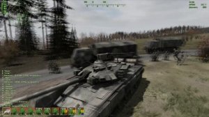 Арма 2 Играю один. Большой отряд