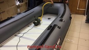 Лодка Полар Берд 360 стеклокомпозит – цвет серый