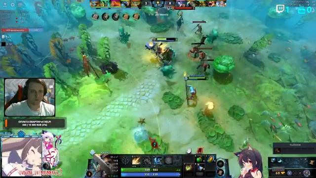 Рак играет в ДОТУ 2! Собираю на квартиру! смотреть онлайн