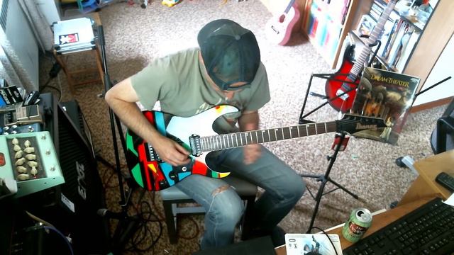 Dream Theater - 'Under a Glass Moon' solo on Ibanez JPM100 P1 смотреть онлайн