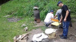 Отдых в горах.