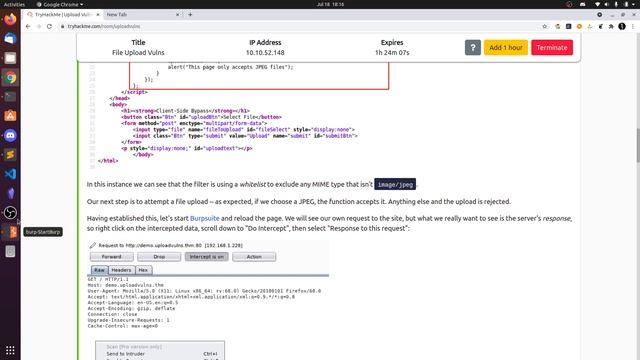 TryHackMe - Upload Vulnerabilities смотреть онлайн