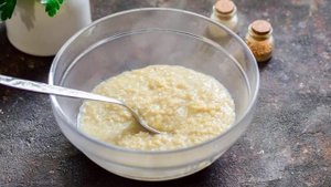 Овсянка с тунцом