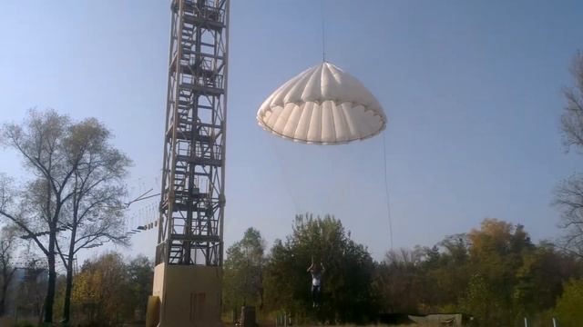 Парашютная вышка, Труханов остров