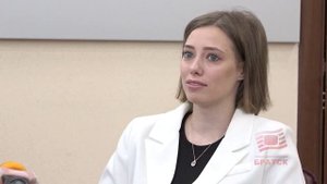 Олимпийская чемпионка по художественной гимнастике Вера Бирюкова приехала в Братск с мастер классом