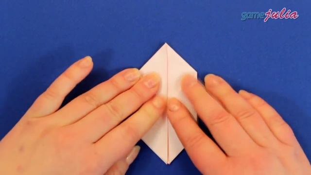 Оригами Кролик из бумаги / Пухлые животные