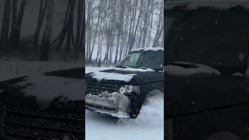 Let it snow! RANGE ROVER #landrover #rangerover