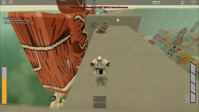 ATTACK ON CRACK |Roblox Attack on Titan: Revenge смотреть онлайн