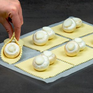 Самая вкусная закуска без мяса, из слоеного теста