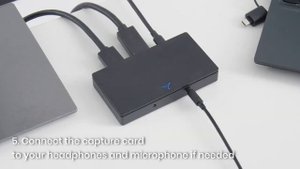 Карта захвата 4k UGREEN HDMI Full HD 1080P 60FPS Switch PS4 PS5 Xbox ПК Mac для потоковой передачи