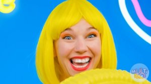 100 слоев цветной еды Челлендж от Multi DO