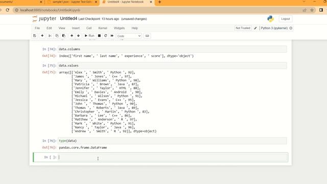 Pandas DataFrame Attributes – смотреть онлайн видео от PythonПрофессор ...
