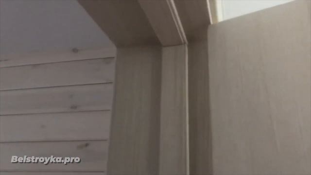 Реконструкция дома из бруса в Ждановичах. До и после. смотреть онлайн