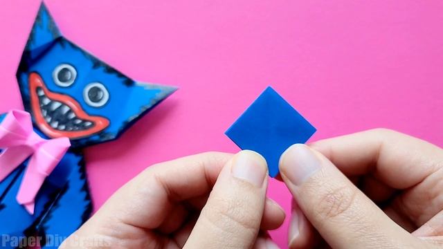 Poppy Playtime Huggy Wuggy Origami | Ribbon Origami смотреть онлайн