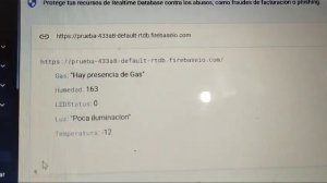 Sensores Firebase
