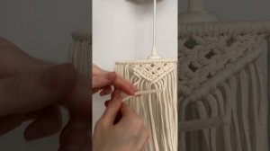 DIY _ Мастер-класс абажур макраме _ Плетем абажур своими руками _ Macrame lampshade