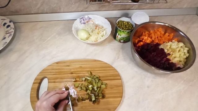 Винегрет классический, очень просто и вкусно!